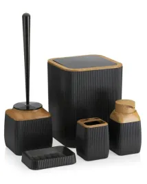 zestaw-lazienkowy-5-el-crystal-komplet-do-wc-czarny-drewno-kosz-szczotka