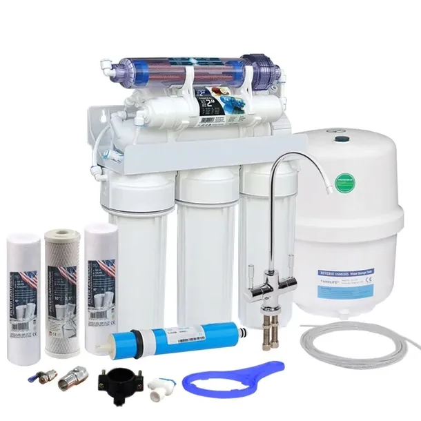 RO7S7538F2C-FX02 - system RO7 z jonizatorem i minerałem oraz pieknym kranem