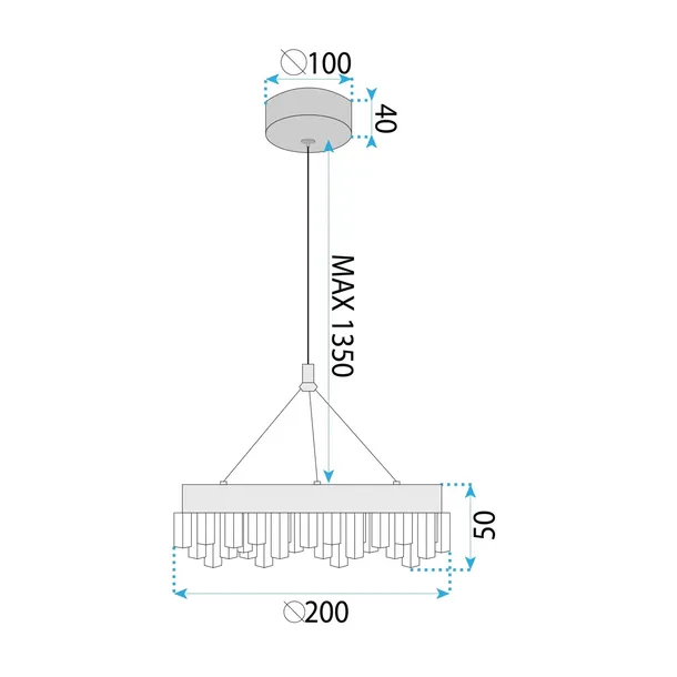 toolight-lampa-lhj097-cp-gold-liczba-punktow-swiatla-1