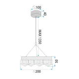 toolight-lampa-lhj097-cp-gold-liczba-punktow-swiatla-1