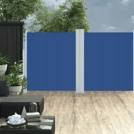 vidaxl-zwijana-markiza-boczna-niebieska-160-x-600-cm