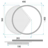 toolight-lampa-lhj078-c-gold-led-rodzaj-gwintu-zintegrowane-zrodlo-led