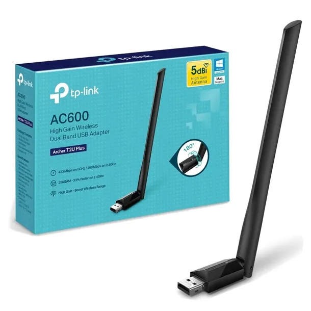 karta-sieciowa-tp-link-archer-t2u-plus-usb-2-0-pasmo-24-ghz-5-ghz