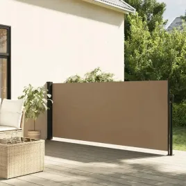 vidaxl-zwijana-markiza-boczna-taupe-140x500-cm