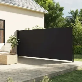 vidaxl-zwijana-markiza-boczna-czarna-160-x-600-cm
