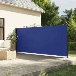 vidaxl-zwijana-markiza-boczna-niebieska-160-x-600-cm