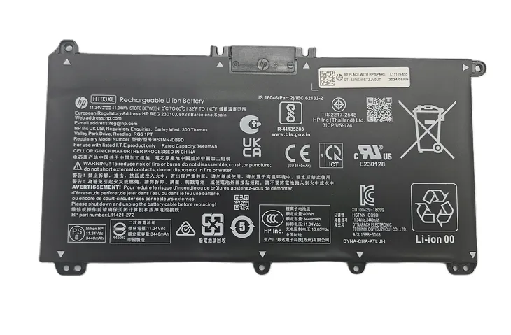 NOWA ORYGINALNA BATERIA DO LAPTOPA HP HT03XL L11119-855 11.34V 3440mAh 41Wh
