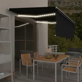 vidaxl-recznie-zwijana-markiza-z-zaslona-i-led-4x3-m-antracytowa