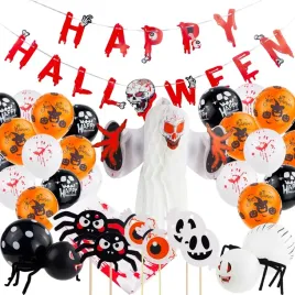 zestaw-ozdobny-girlanda-balony-obrus-pajaki-dekoracje-halloween