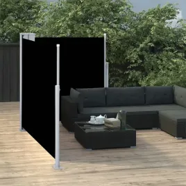 vidaxl-zwijana-markiza-boczna-czarna-100-x-600-cm