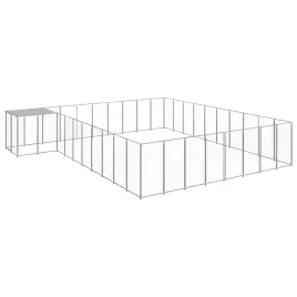 vidaxl-kojec-dla-psa-srebrny-2541-m-stalowy