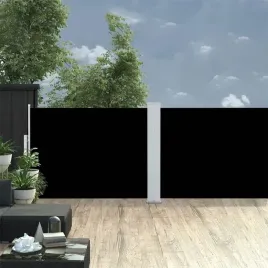 vidaxl-zwijana-markiza-boczna-czarna-120-x-1000-cm