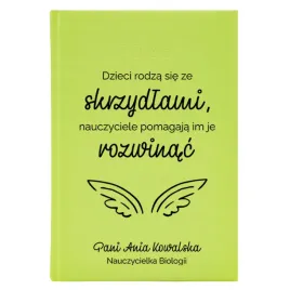 kalendarz-a5-2026-seledynowy-dla-nauczyciela-dzieci-rodza-sie-ze-skrzydlami