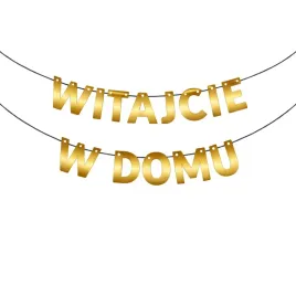 napis-witajcie-w-domu-zloty-przyjecie-przywitanie-powrot