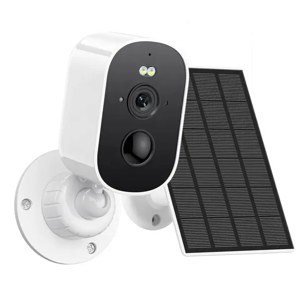 KAMERA SOLARNA NA BATERIE Z PANELEM SŁONECZNYM IP USB WIFI 5MPX