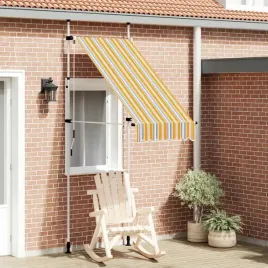 vidaxl-markiza-zwijana-recznie-100-cm-zolto-niebieskie-pasy