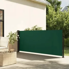vidaxl-zwijana-markiza-boczna-ciemnozielona-117x300-cm