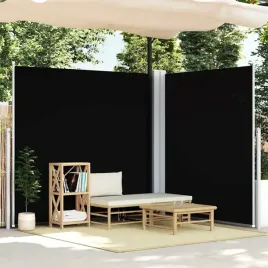 vidaxl-zwijana-markiza-boczna-czarna-200-x-600-cm