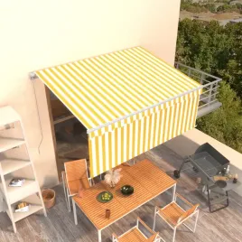 vidaxl-recznie-zwijana-markiza-z-zaslona-35x25-m-zolto-biala