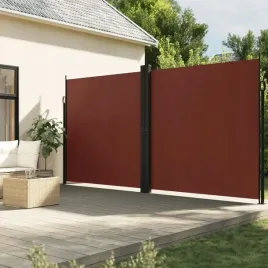 vidaxl-zwijana-markiza-boczna-brazowa-200-x-1000-cm