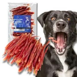 przysmak-smaczek-dla-psa-miekkie-paski-z-kaczki-smakolyk-nagroda-wafi-500g