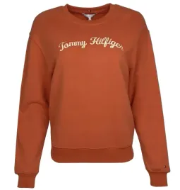 tommy-hilfiger-bluza-damska-ceglasta-s