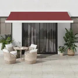 vidaxl-recznie-zwijana-markiza-burgundowa-400x300-cm