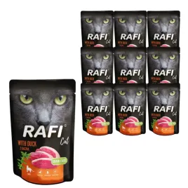 rafi-cat-duck-kaczka-mokra-karma-dla-kota-z-kaczka-100g-x10