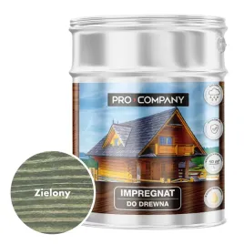 pro-company-impregnat-ochronny-do-drewna-z-dodatkiem-oleju-9l-zielony