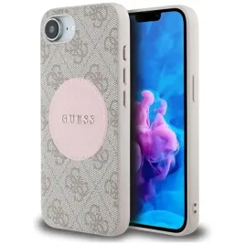 etui-guess-4g-circle-classic-logo-magsafe-do-apple-iphone-16e-rozowe