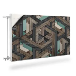 mata-magnetyczna-na-grzejnik-abstrakcja-drewno-mozaika-efekt-3d-110x60