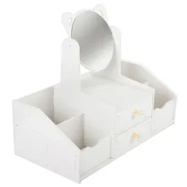 toaletka-drewniana-biurkowa-lustro-z-uszkami-organizer-na-kosmetyki-3