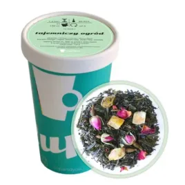 herbata-zielona-tajemniczy-ogrod-papaja-platki-rozy-mango-upominek-120g