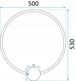 lampa-scienna-kinkiet-led-ring-kolo-50cm-black-czarny-barwa-swiatla-bialy-neutralny