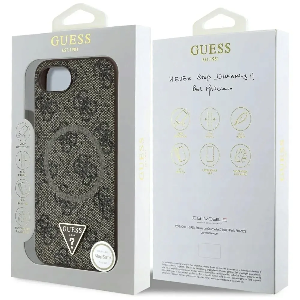 etui-guess-4g-ring-triangle-logo-magsafe-do-apple-iphone-16e-brazowy-stan-nowy