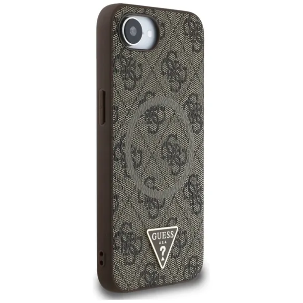 etui-guess-4g-ring-triangle-logo-magsafe-do-apple-iphone-16e-brazowy-marka-guess