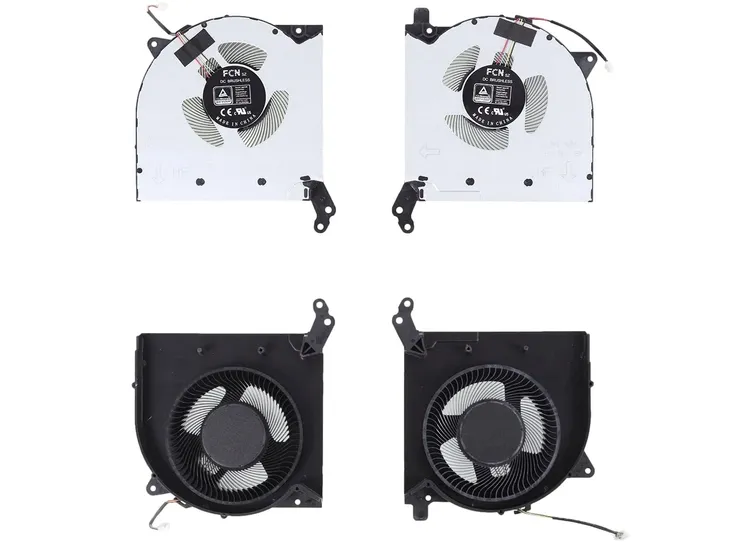 WENTYLATORY DO LENOVO LEGION 5-15 5-15ACH6H R7000 Y7000P CPU + GPU 10V 2021
