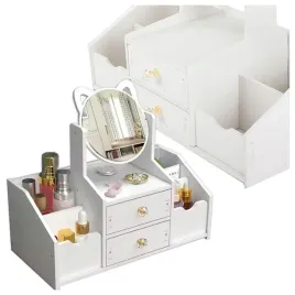 toaletka-dla-dziewczynek-lustro-z-uszkami-organizer-na-kosmetyki-bizuterie