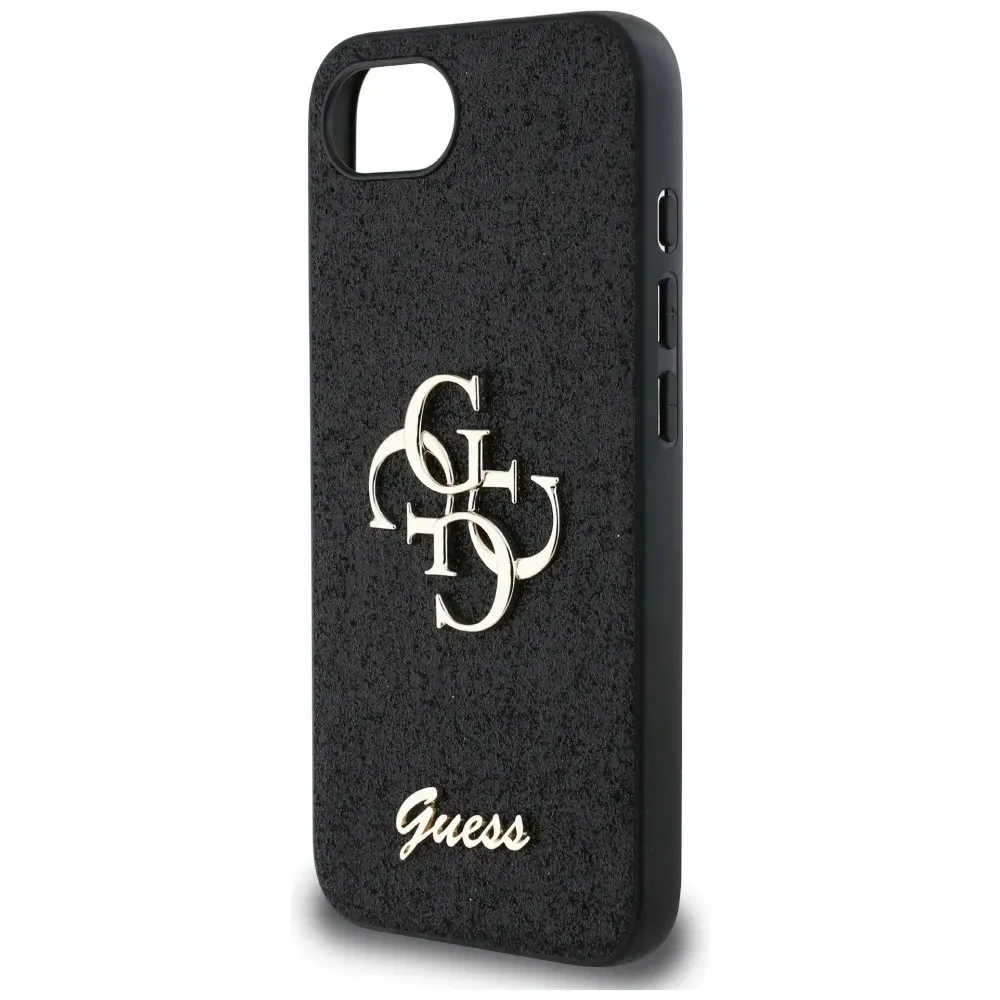 etui-guess-fixed-glitter-big-4g-do-apple-iphone-16e-czarny-stan-nowy