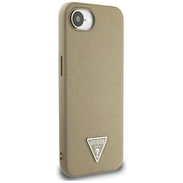 etui-guess-grained-triangle-magsafe-do-apple-iphone-16e-brazowy-kolor-brazowy