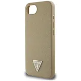 etui-guess-grained-triangle-magsafe-do-apple-iphone-16e-brazowy-material-tworzywo-sztuczne