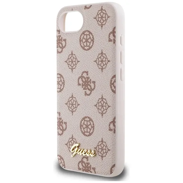 etui-guess-peony-script-logo-magsafe-do-apple-iphone-16e-brazowy-material-tworzywo-sztuczne