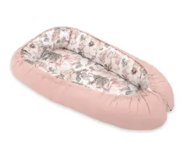 kokon-niemowlecy-dwustronny-kojec-otulacz-premium-bobono-roze-sepia-brud