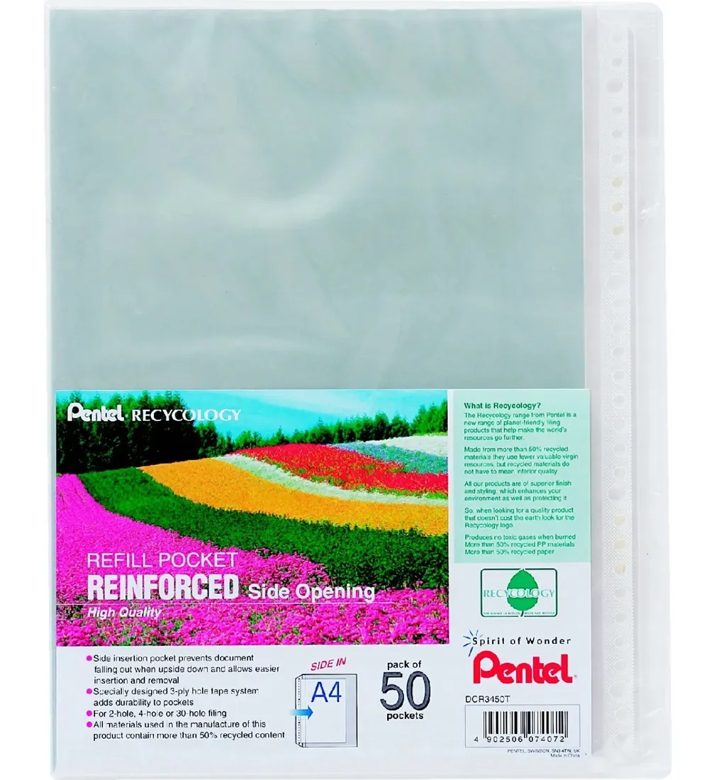 koszulka-a4-pentel-50-format-a4