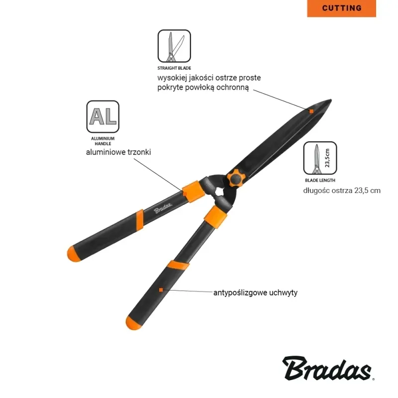 nozyce-reczne-bradas-24-cm-marka-bradas