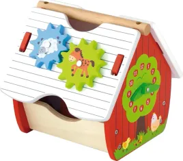 viga-edukacyjna-farma-domek-sorter-zegar