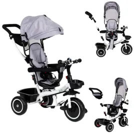 rower-trojkolowy-ecotoys-gray-szary