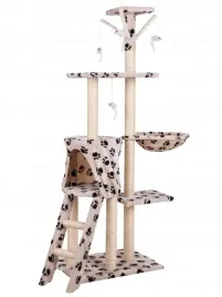 drapak-dla-kota-domek-drzewo-legowisko-138-cm-xl-odciski-lapek-petsi