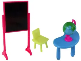 lalka-dla-dzieci-nauczycielka-z-uczennica-szkola-tablica-globus-akcesoria