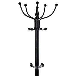 wieszak-stojacy-14-haczykow-na-ubrania-metal-czarny-modernhome